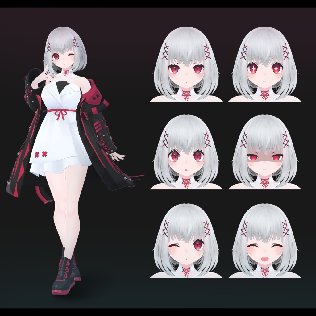 オリジナル3Dモデル【Aco】