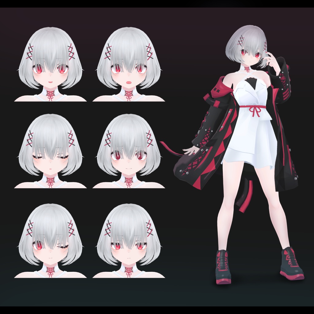 オリジナル3Dモデル【Aco】