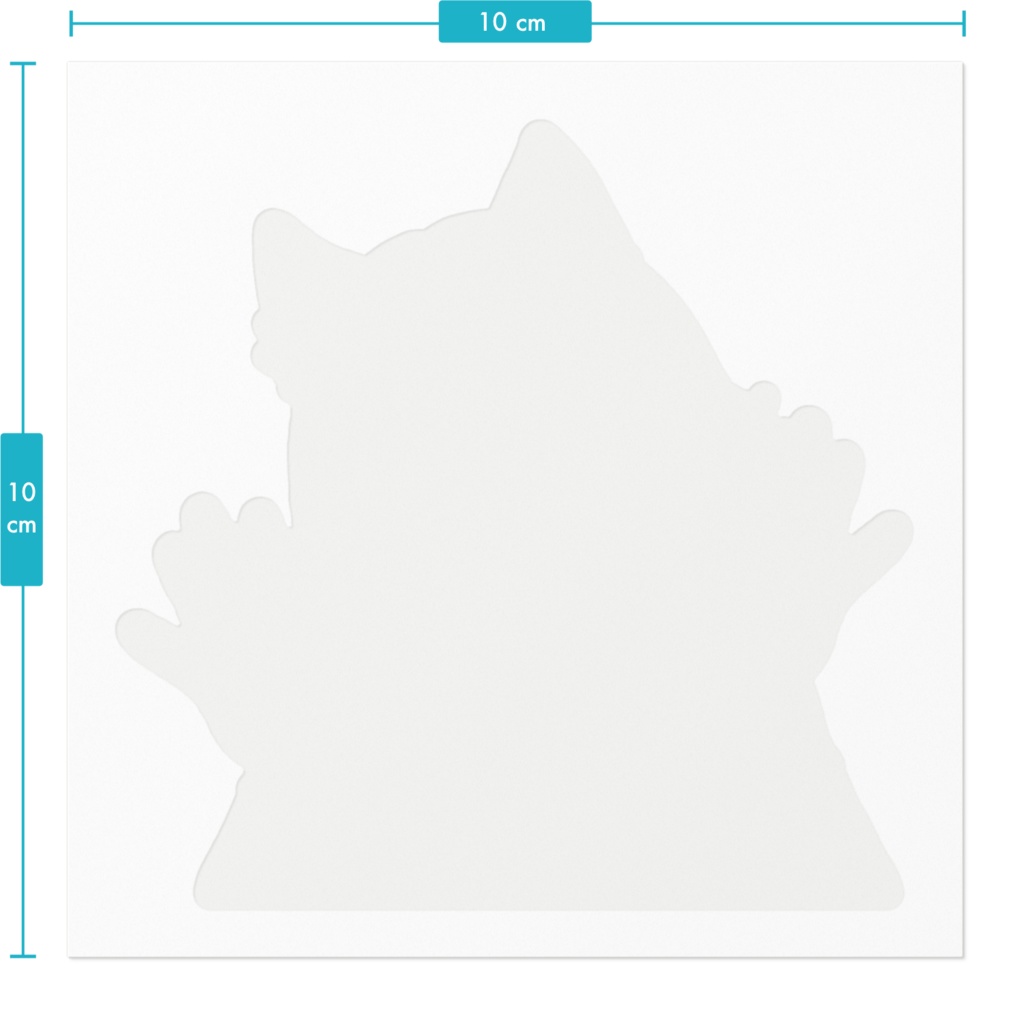 閉じ込められたうつろステッカー