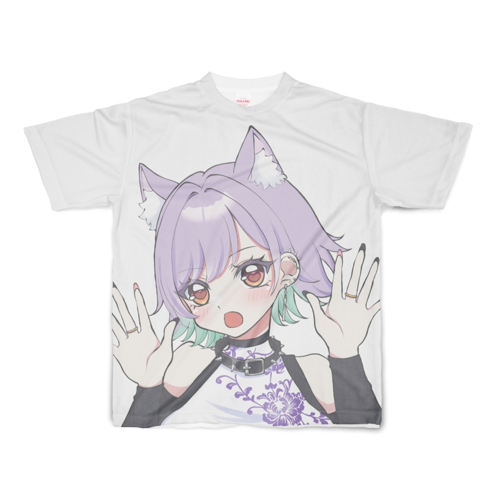 閉じ込められたうつろグラフィックＴシャツ