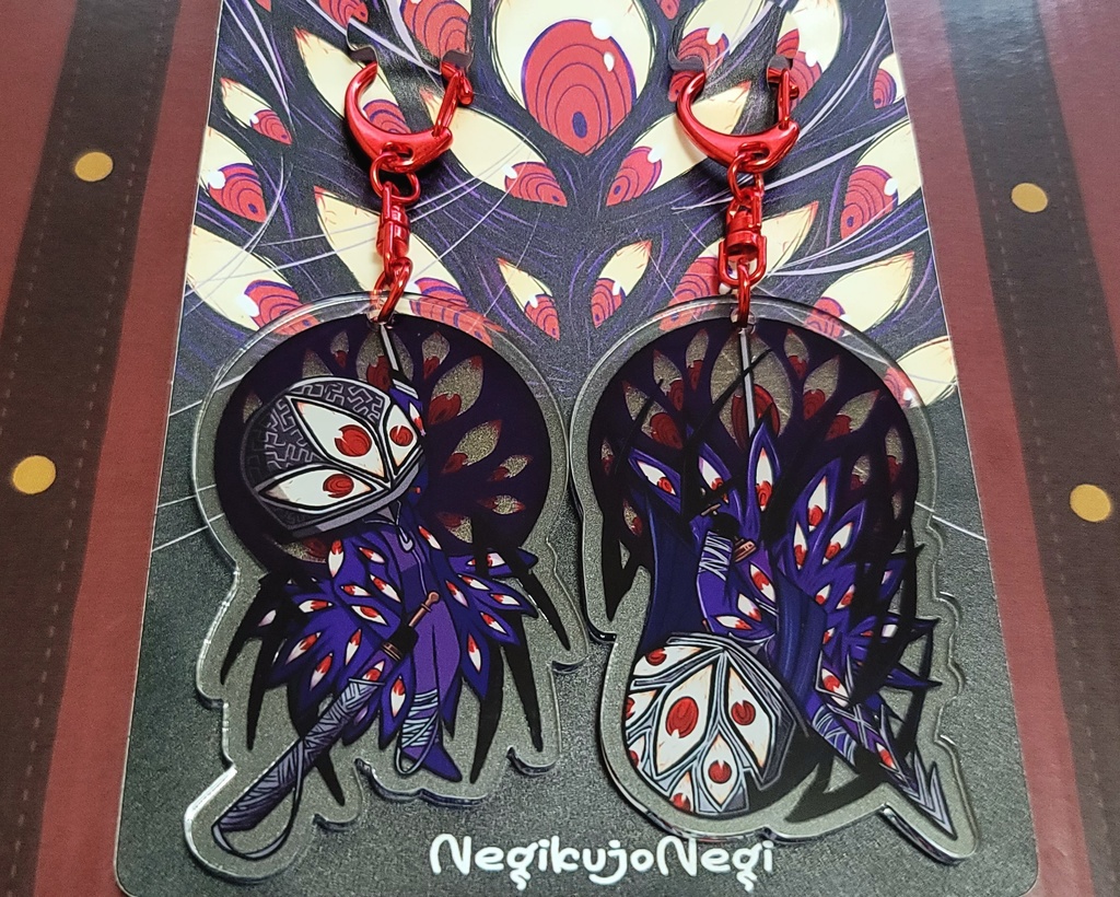 赤眼良秀 ペアアクリルキーホルダー