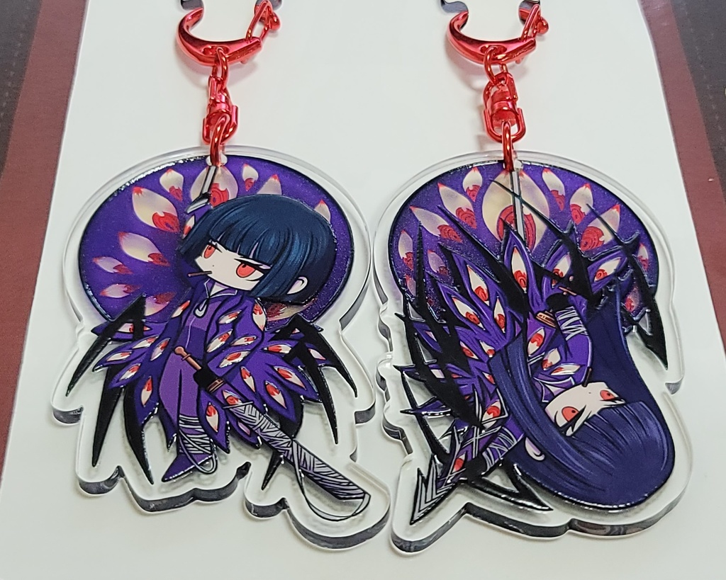 赤眼良秀 ペアアクリルキーホルダー