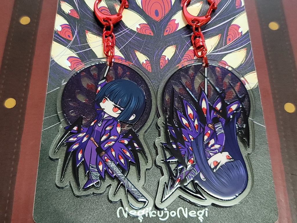 赤眼良秀 ペアアクリルキーホルダー