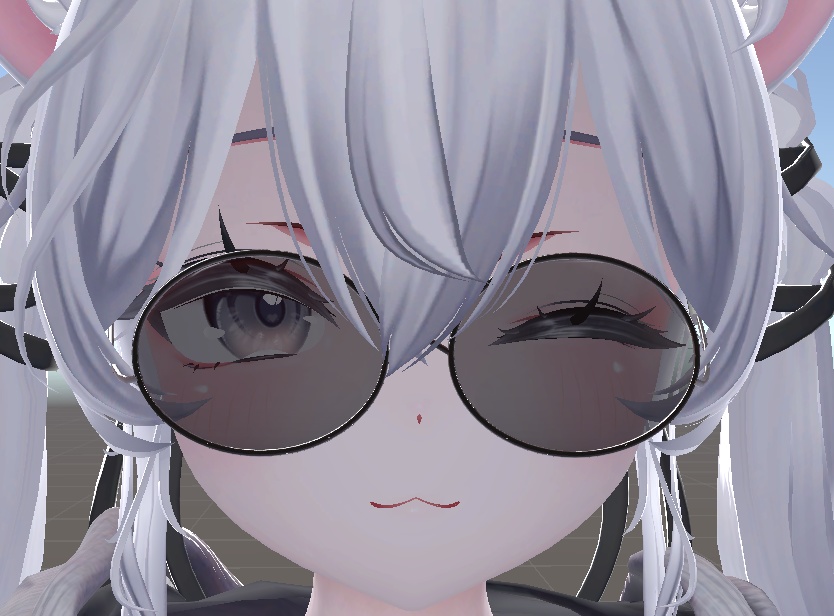 【Free】丸メガネ