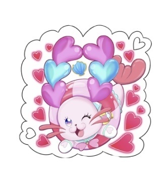 キラキラアクキー