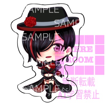 スバルのシール、マグネット