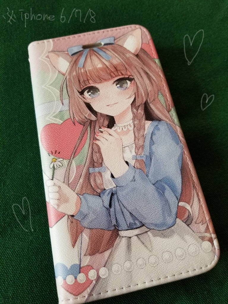 手帳型iPhoneケース