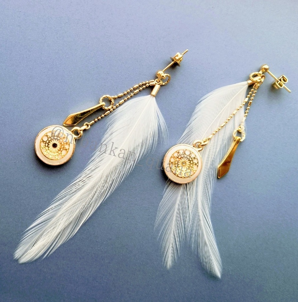 oreille:鶴丸国永イメージ(ピアス)