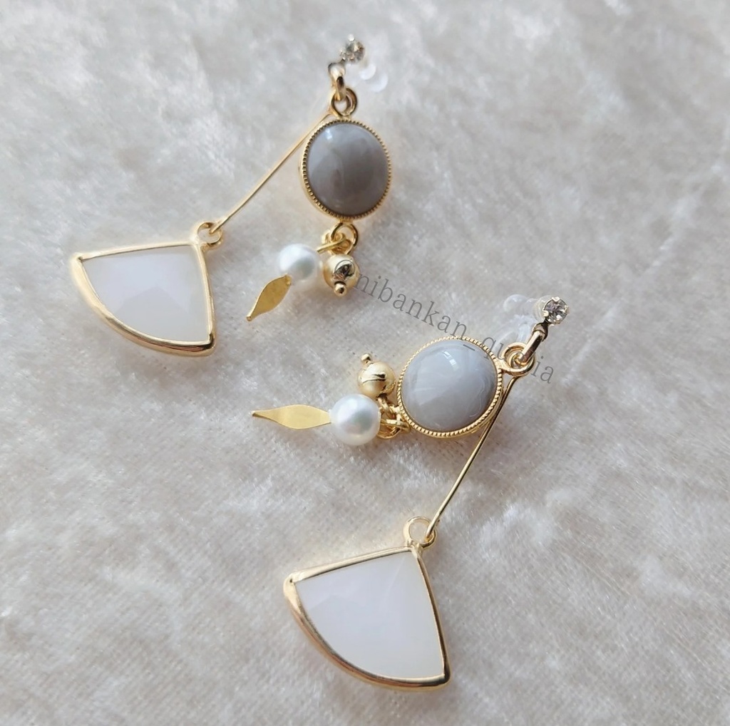 oreille：鶴丸国永イメージ(イヤリング・ピアス)