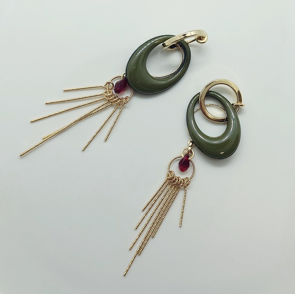 oreille：鶯丸イメージ(イヤリング)