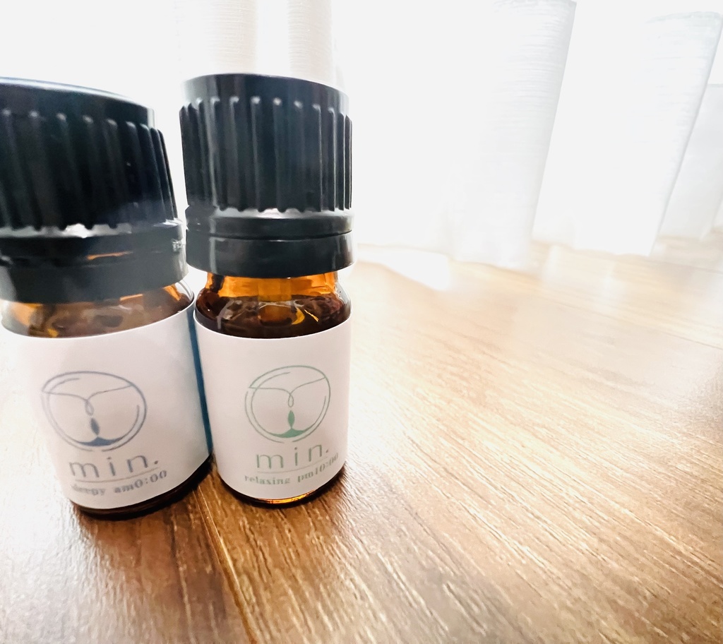 min. オリジナルブレンドアロマオイルセット
