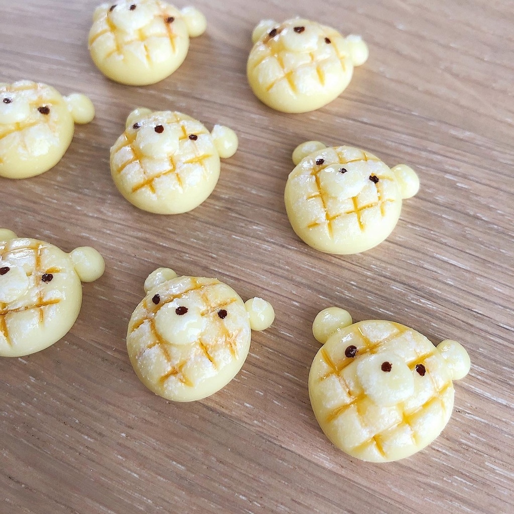 クマのメロンパンストラップ