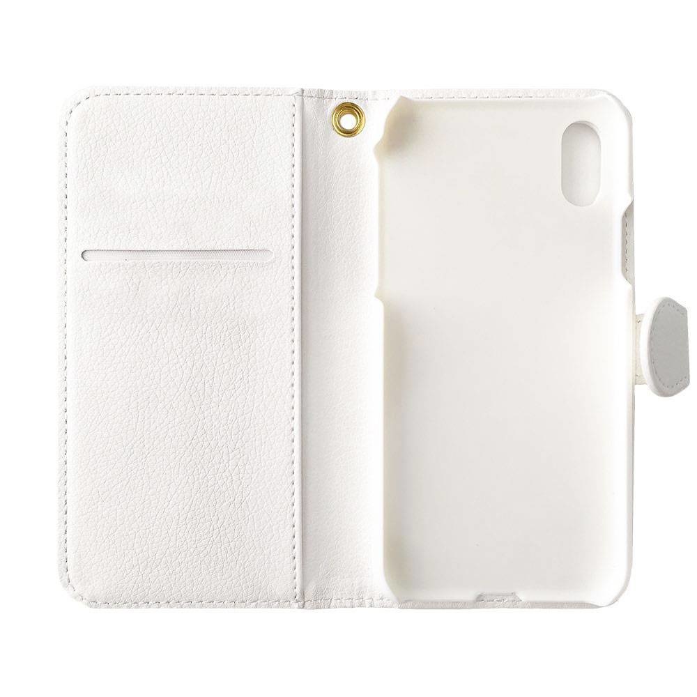 【送料無料】フラワーの手帳型スマホケース