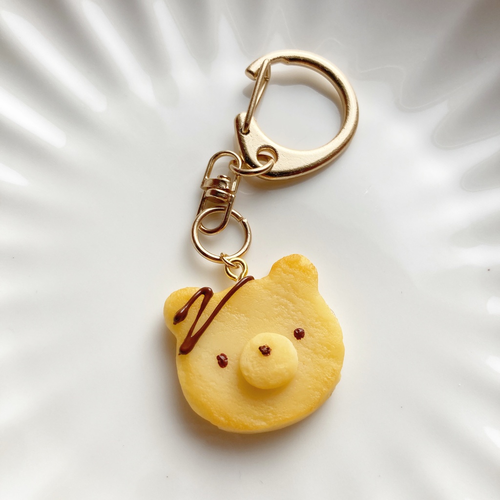 くまのクッキーキーホルダー