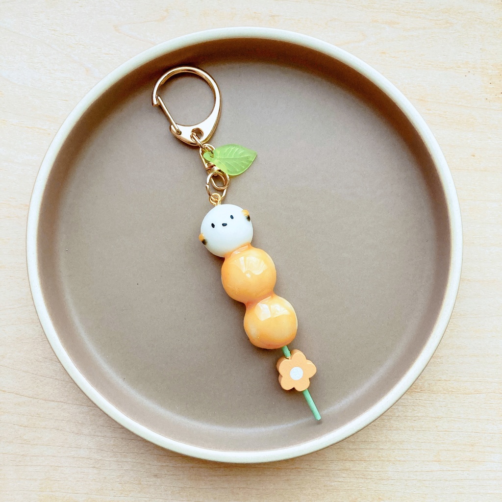 シマエナガのみたらし団子キーホルダー