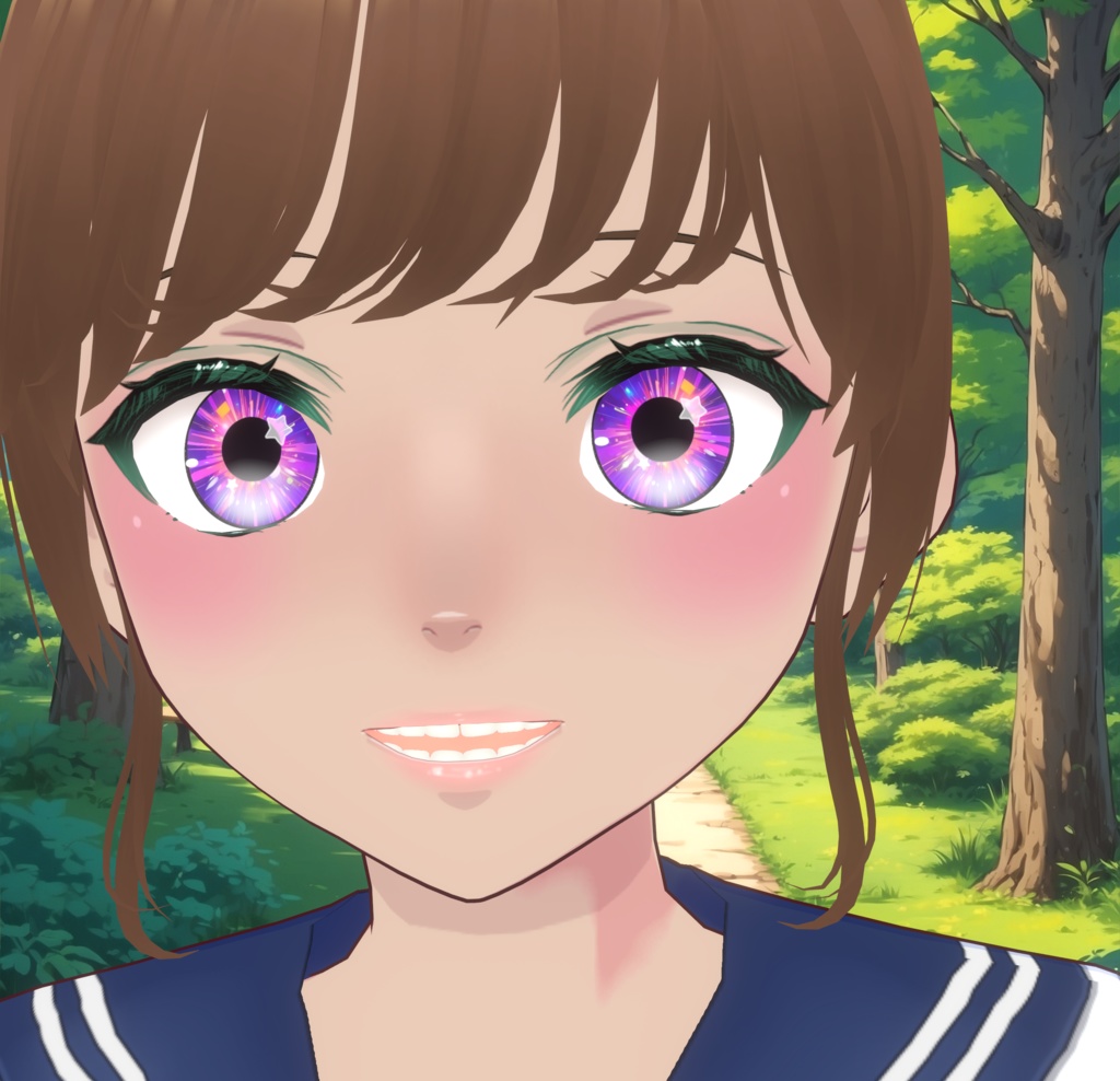 Teeth for Vroid - Mouth Inside (Individual teeth and braces)