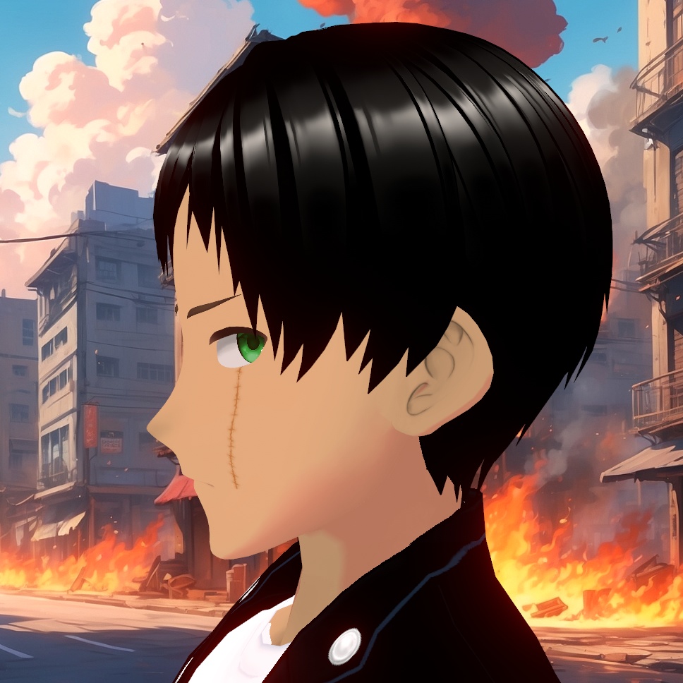 Face Scars For Vroid - Face Paint