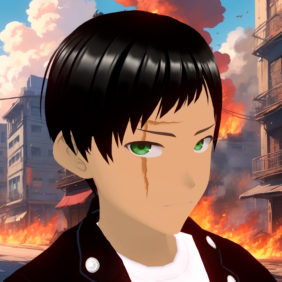 Face Scars For Vroid - Face Paint