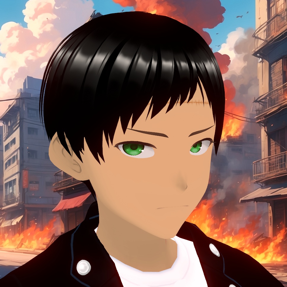 Face Scars For Vroid - Face Paint