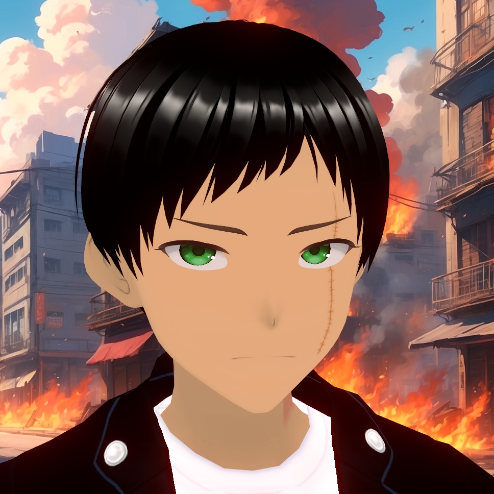 Face Scars For Vroid - Face Paint