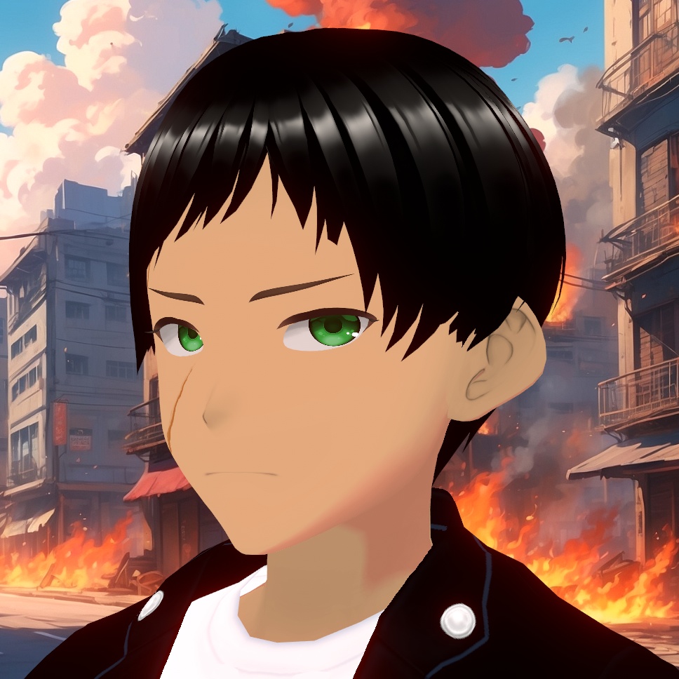 Face Scars For Vroid - Face Paint