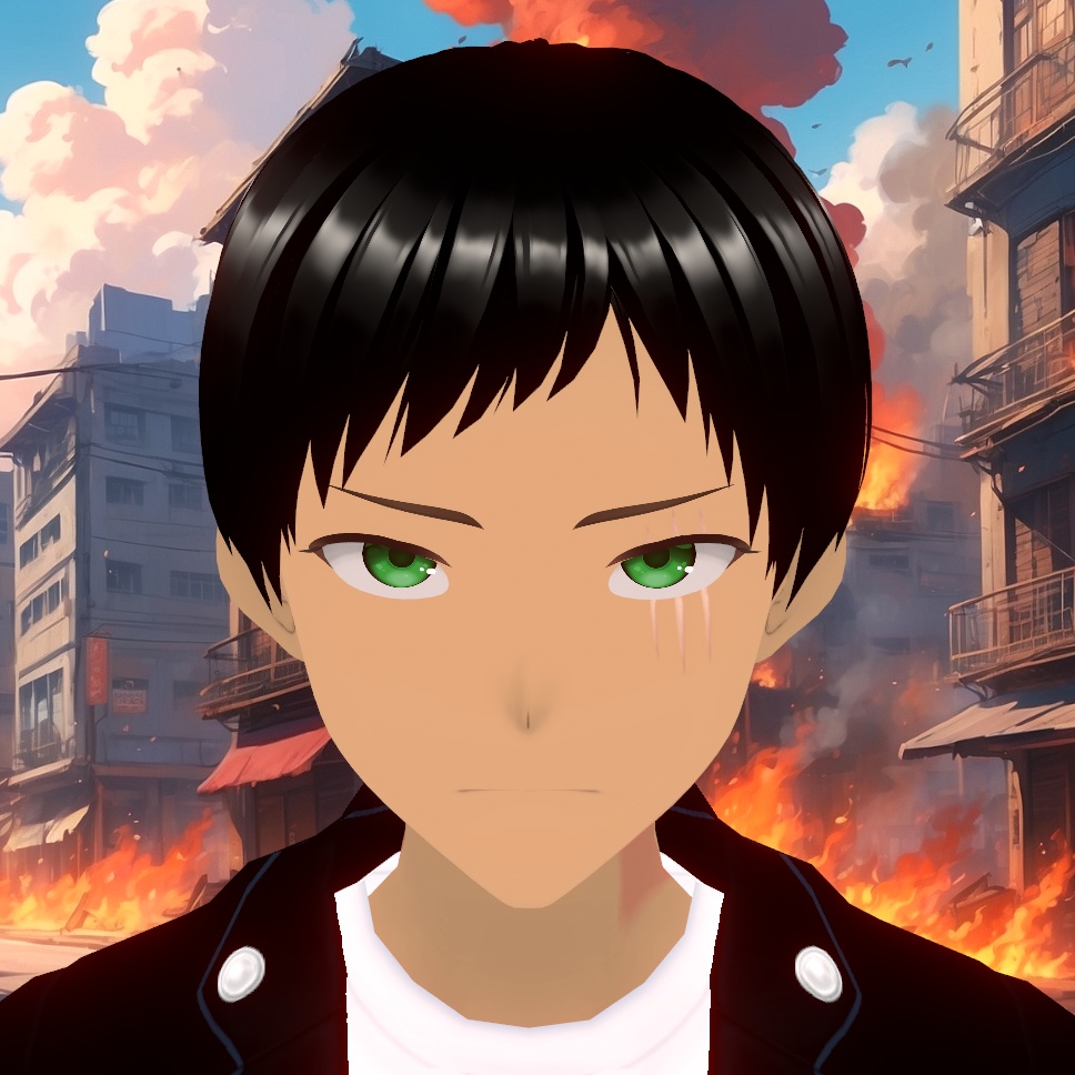 Face Scars For Vroid - Face Paint