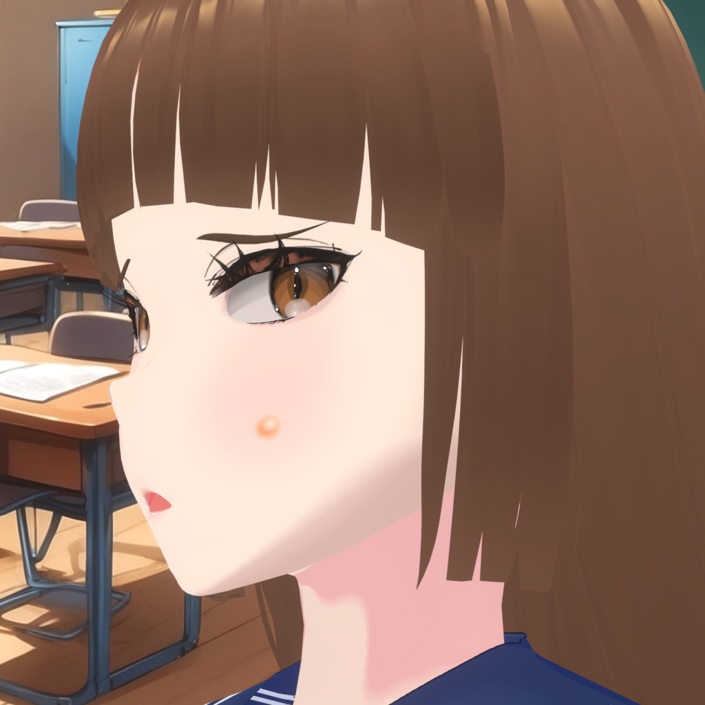 Acne pimples for Vroid - Face paint (layers and individual textures)