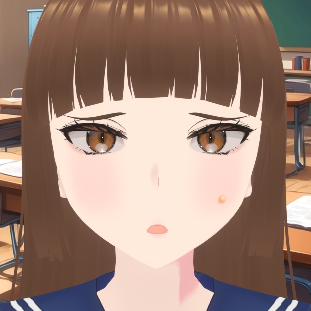 Acne pimples for Vroid - Face paint (layers and individual textures)