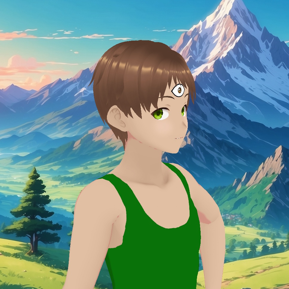 3rd Eye for Vroid - Face Paint