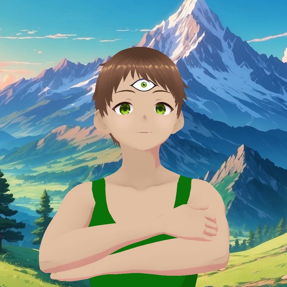 3rd Eye for Vroid - Face Paint