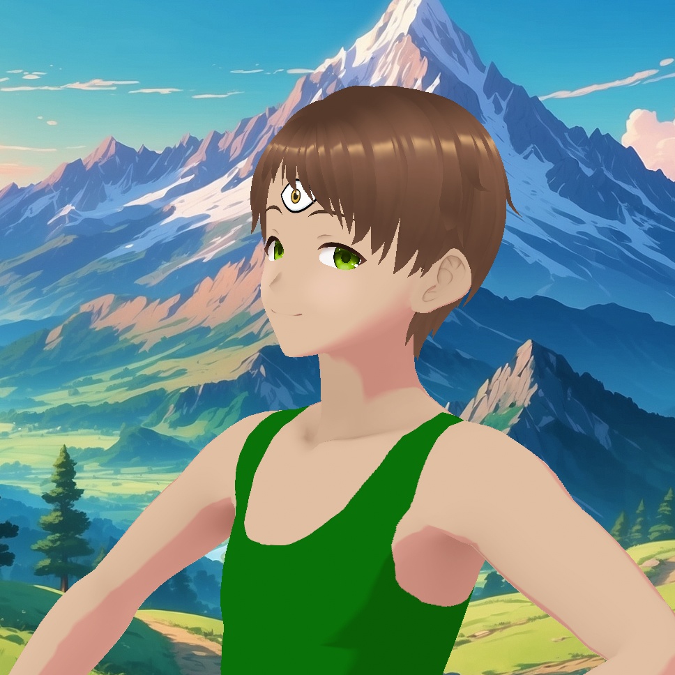 3rd Eye for Vroid - Face Paint