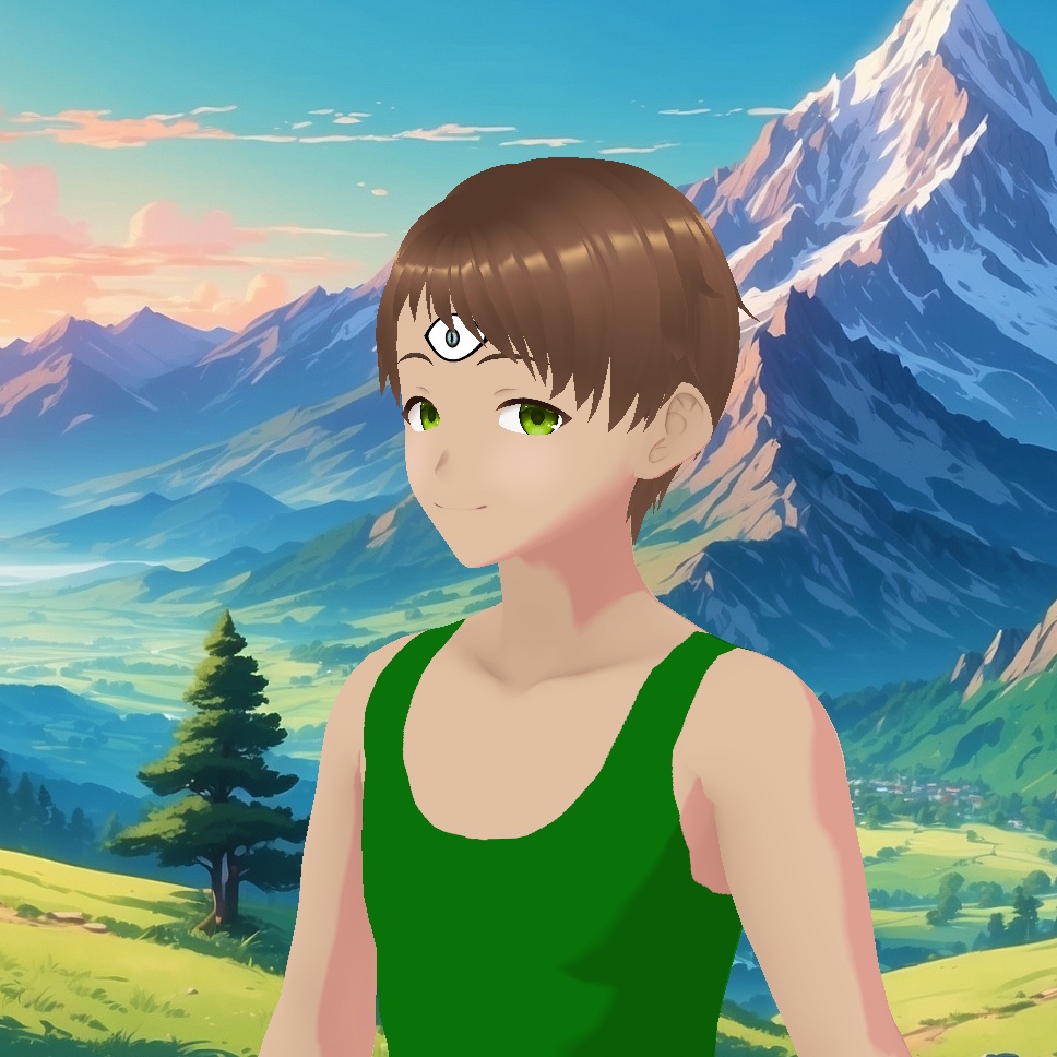 3rd Eye for Vroid - Face Paint