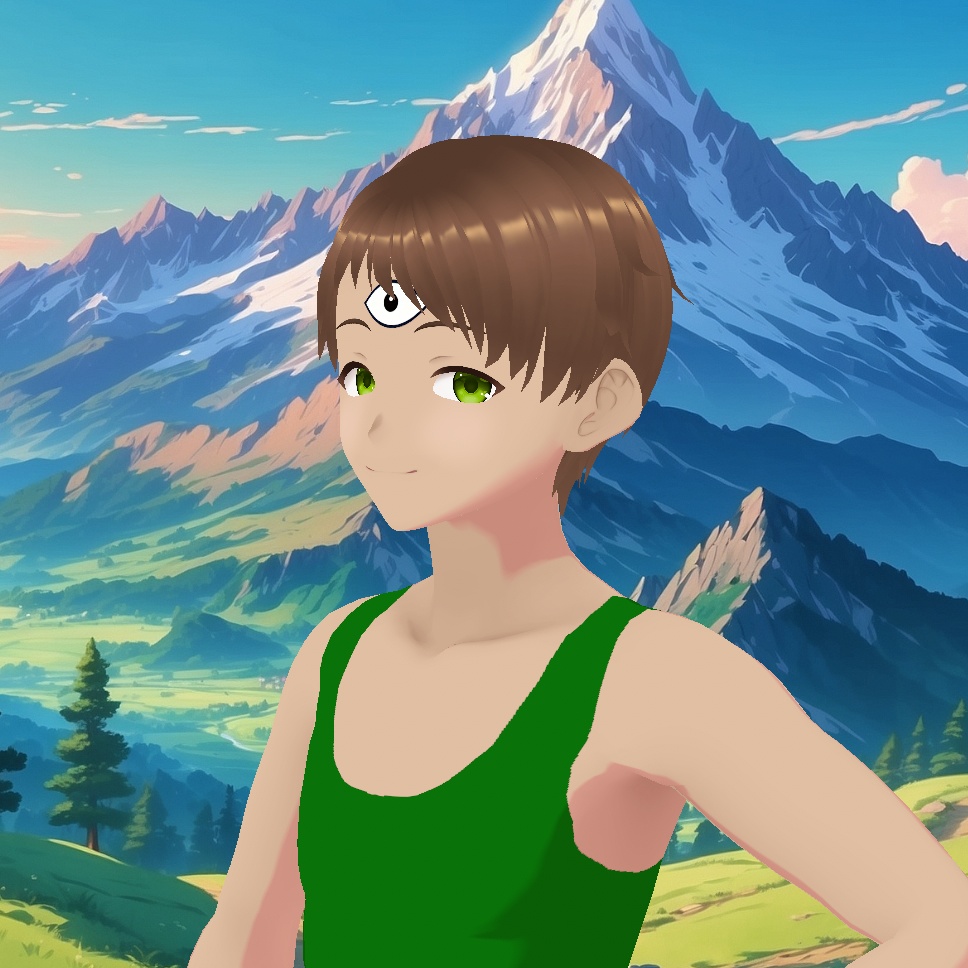 3rd Eye for Vroid - Face Paint