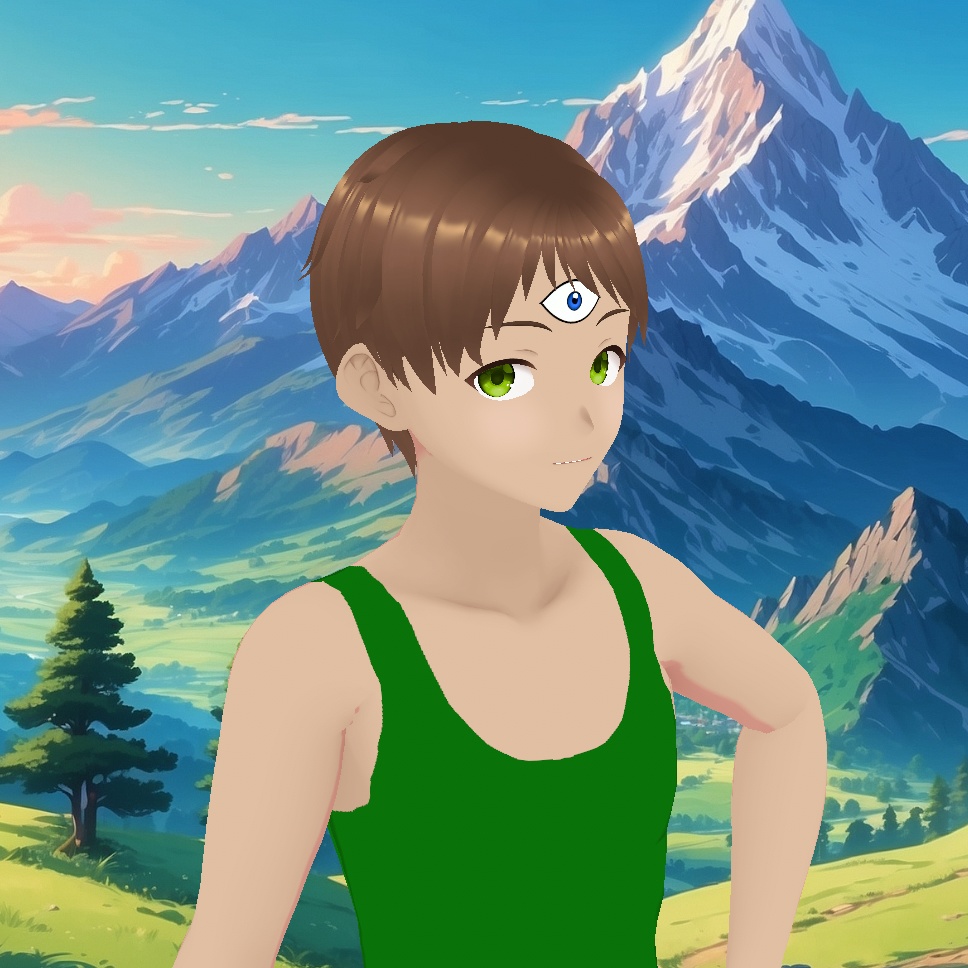 3rd Eye for Vroid - Face Paint