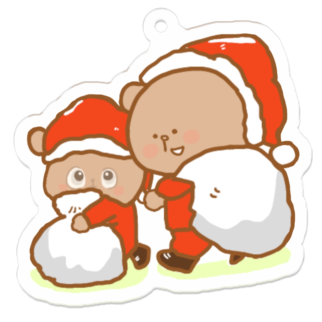 くまおたちのクリスマス( *´∀`))´㉨｀)