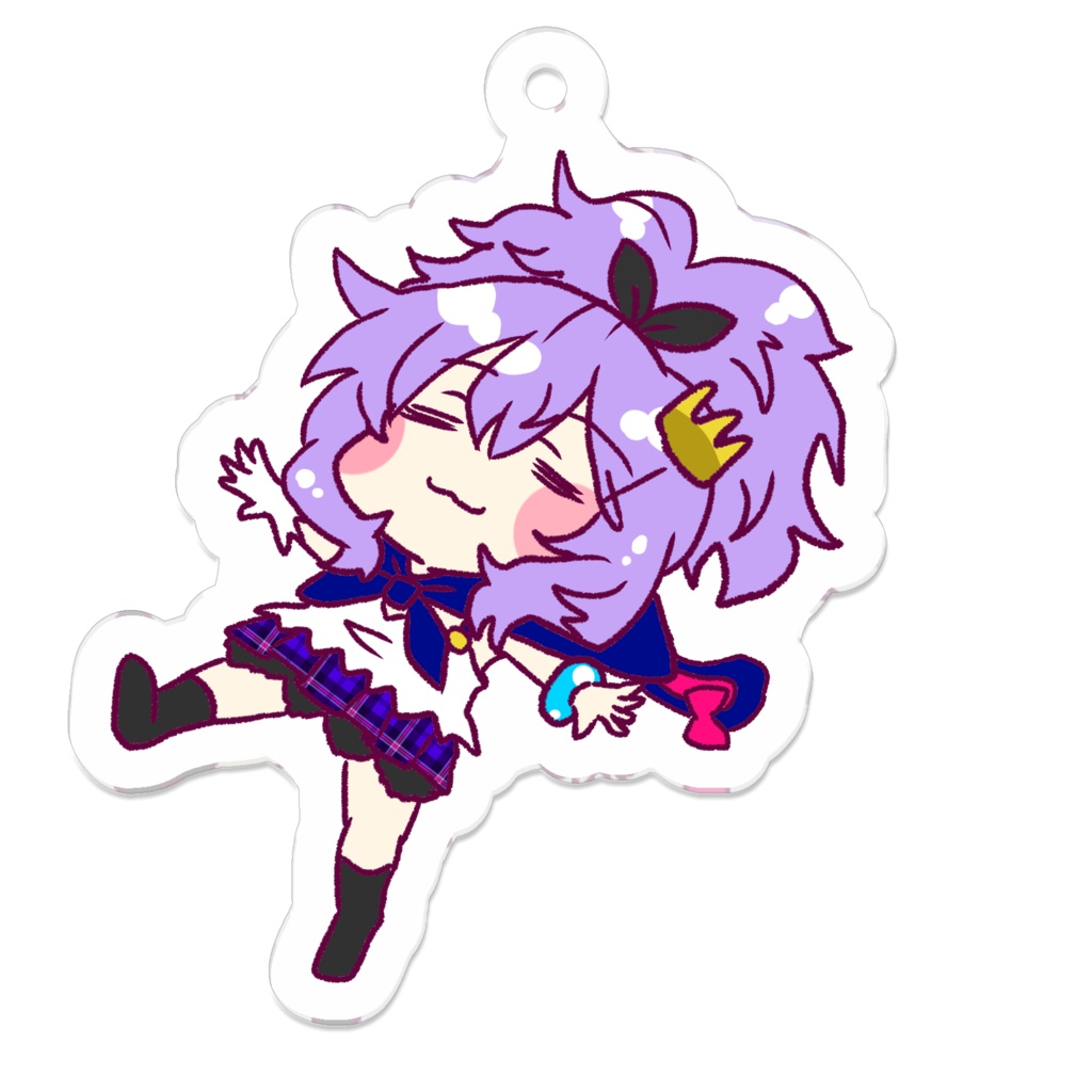 すやすやジャベリンアクキー