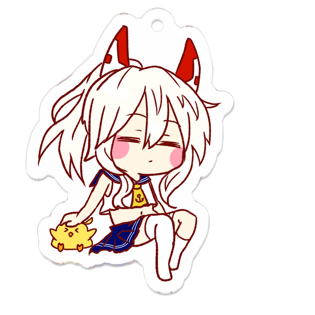 すやすや綾波アクキー