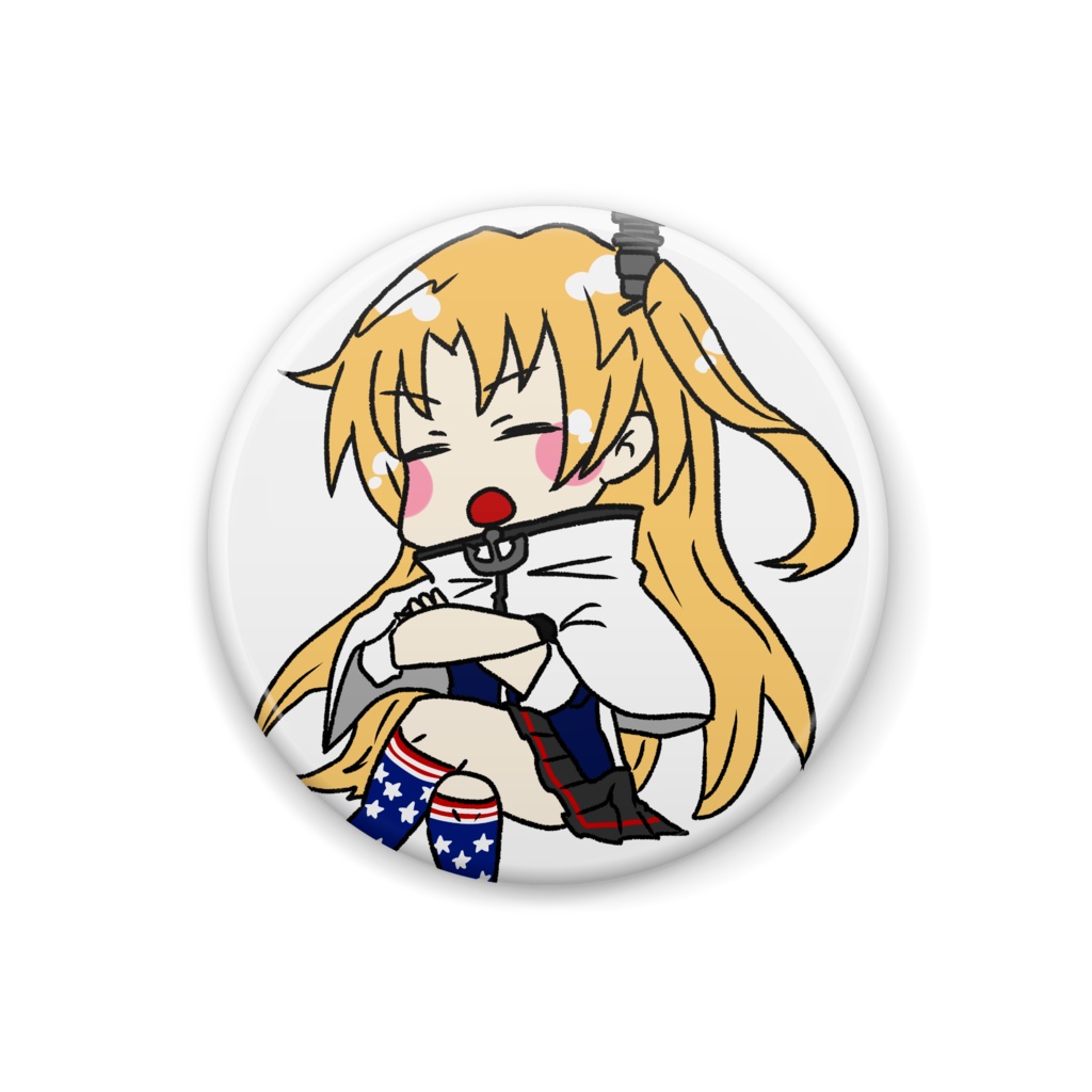 すやすやクリーブランド缶バッジ