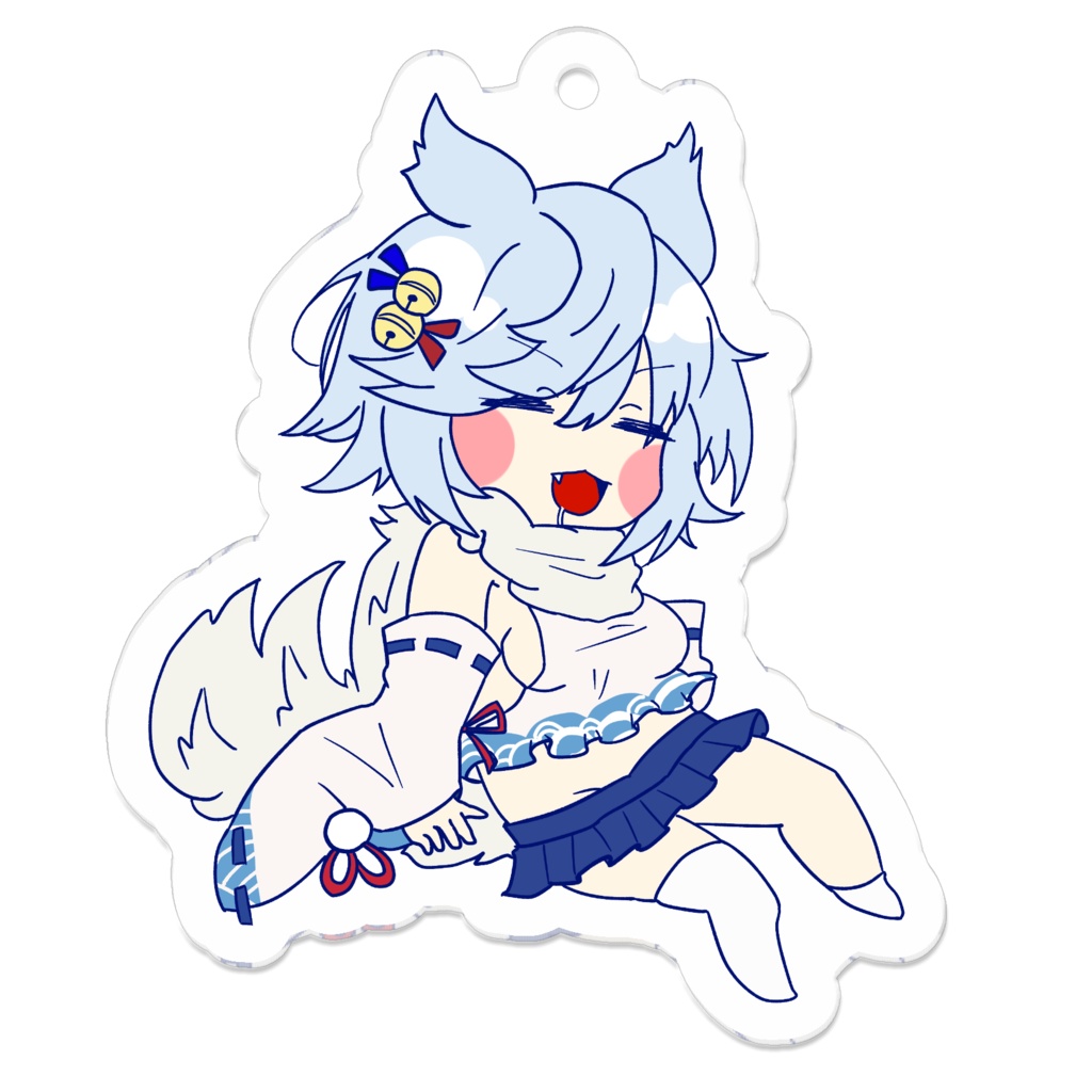 すやすや吹雪アクキー