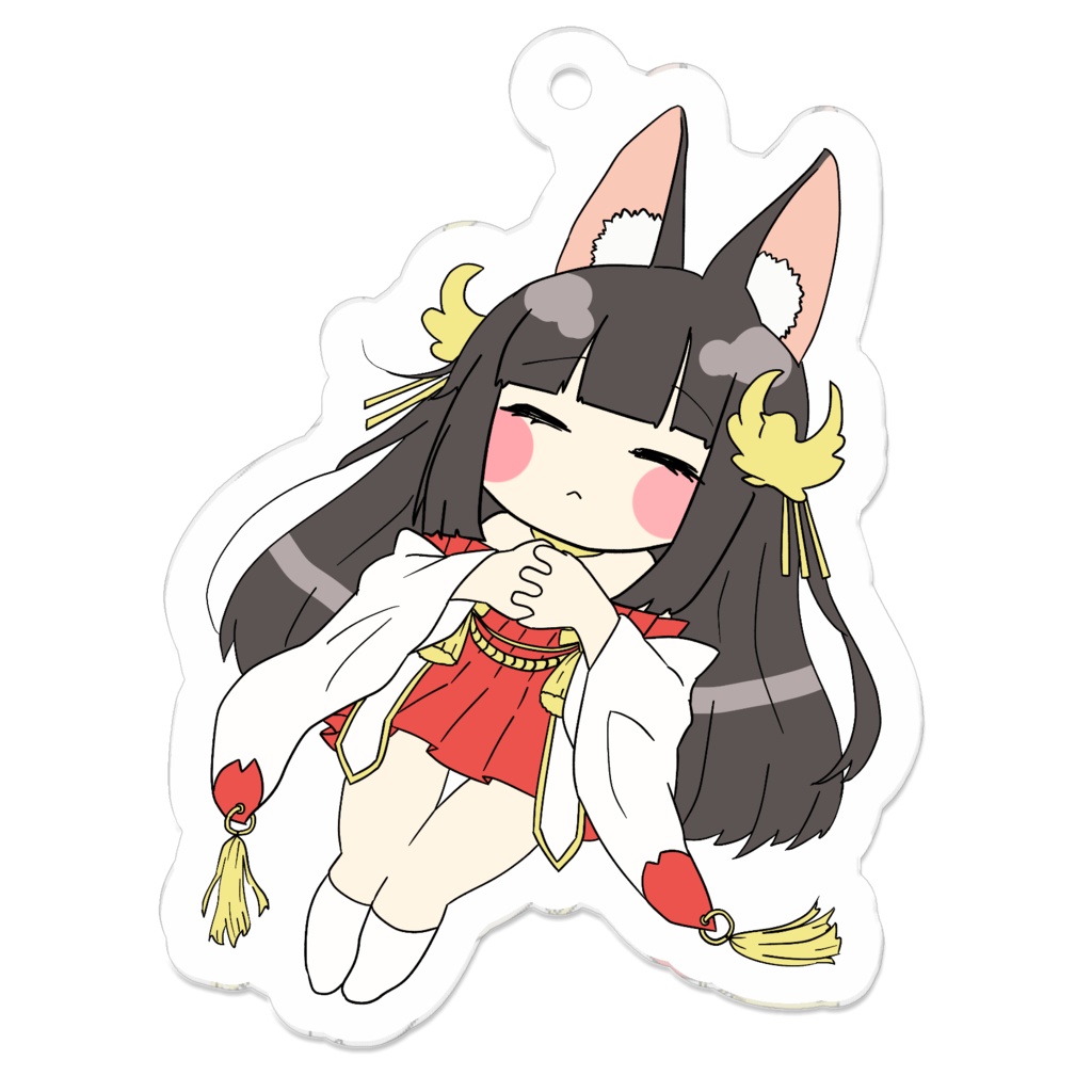 すやすや長門アクキー