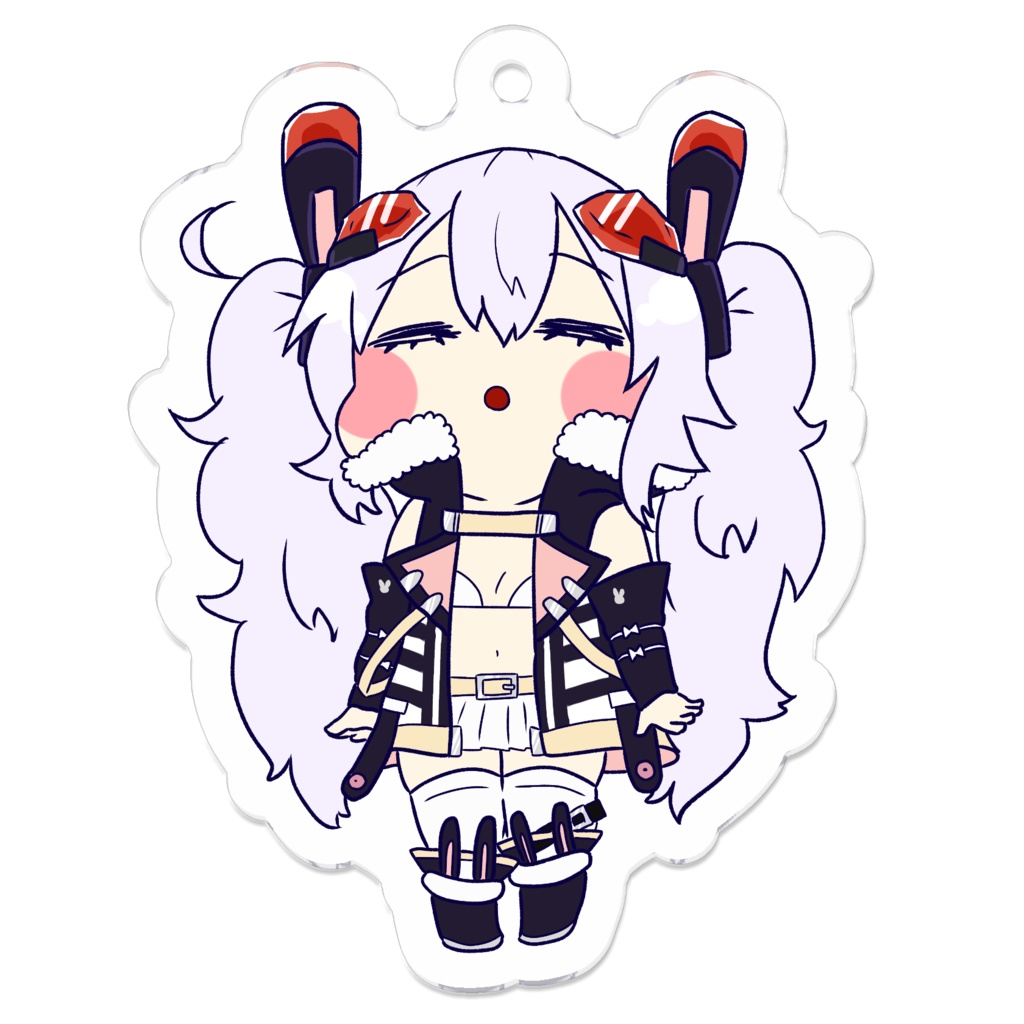 すやすやラフィーちゃん改アクキー