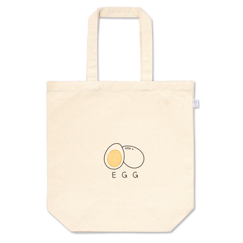 たまごのトートバッグ