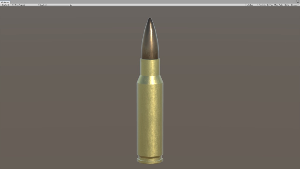 [3Dモデル] .308WIN弾