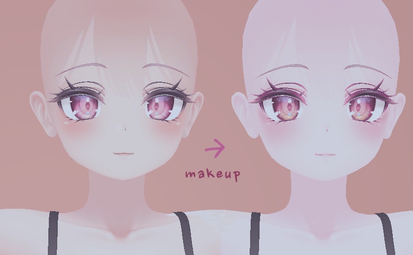 [セレスティア] Selestia makeup texture