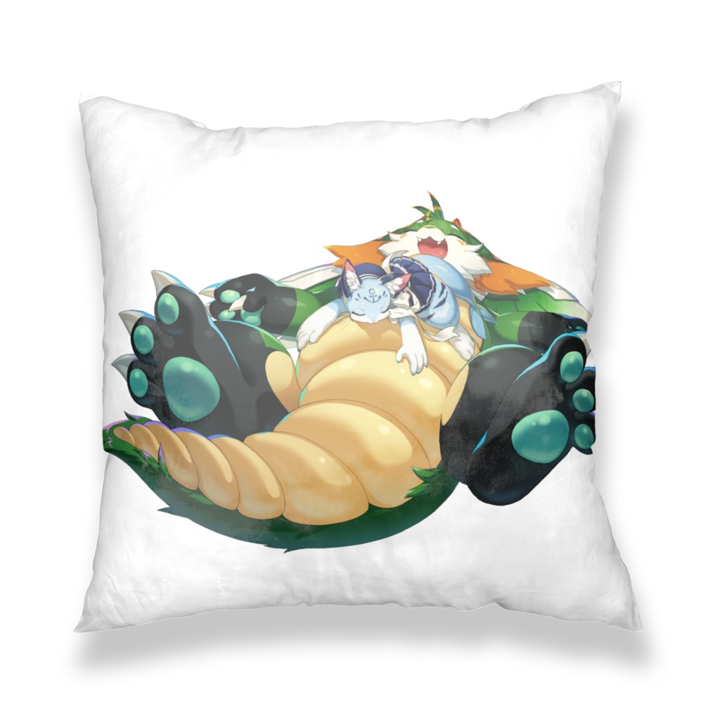 ツキノ&ぶい 2周年記念 クッションカバー