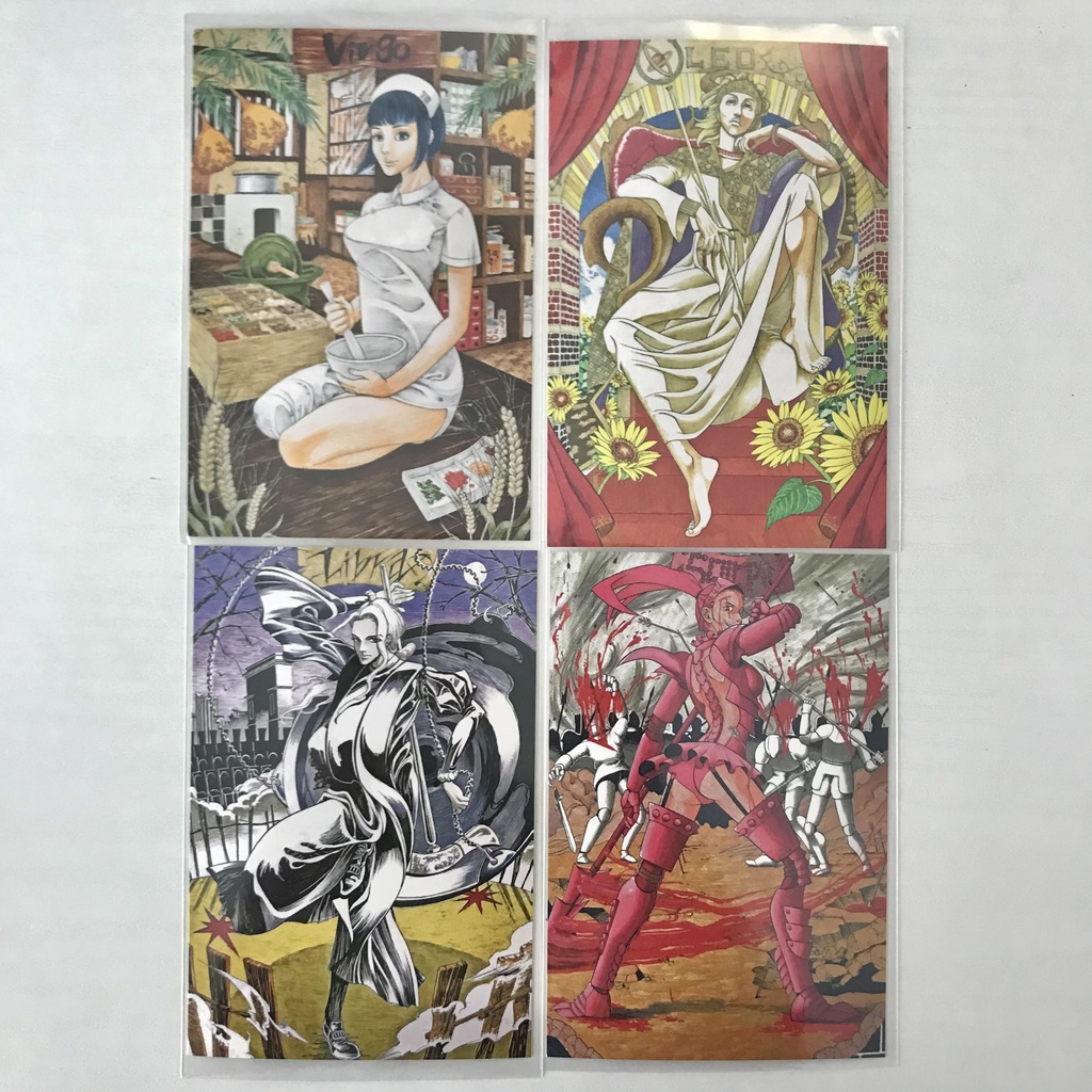 12星座イラストカード〈単品/セット〉