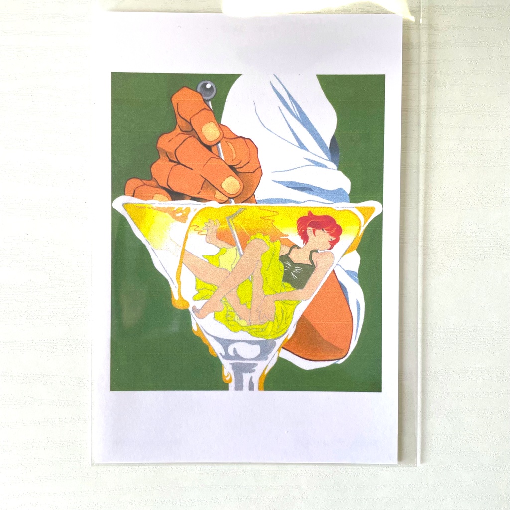 【ポストカード】Cocktail Girls #1【3種類】