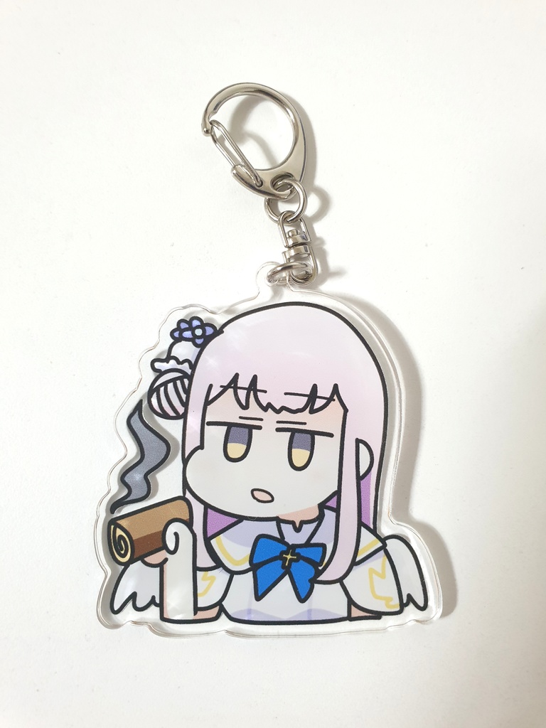 Mika Smoking Rollcake Keyring