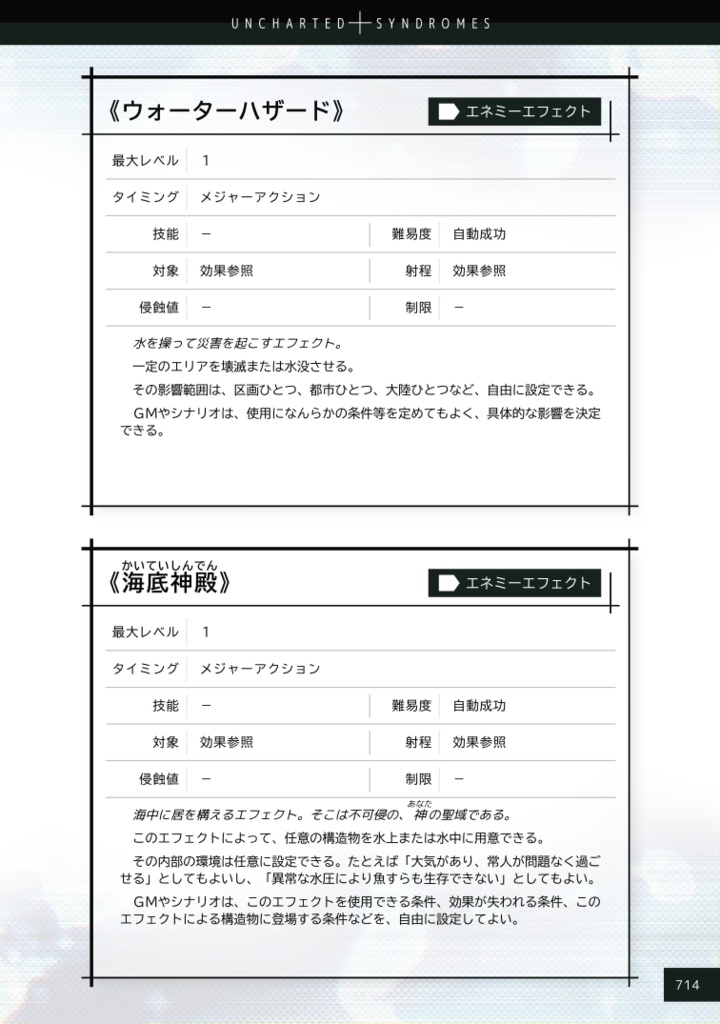 【DX3rd】アンチャートシンドローム【オリジナルシンドローム集】SPLL:E113131