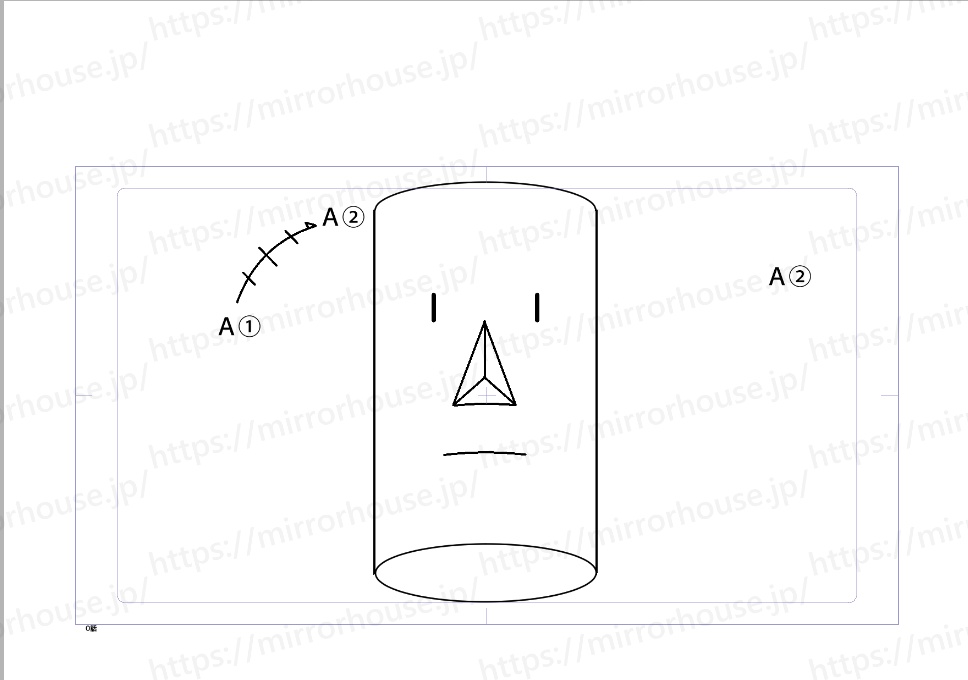 アニメーションスタイル課題 動きの緩急~回転運動(基礎)